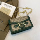 Green Fashion Vintage Print Patchwork Bags