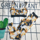 Yellow Fashion Sexy Print Patchwork Swimwears