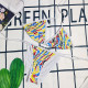 Multicolor Fashion Sexy Letter Frenulum Swimwears