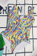 Multicolor Fashion Sexy Letter Patchwork Swimwears