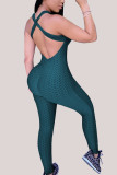 Green Fashion Sexy adult Ma'am Halter backless Plus Size