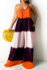 Orange Fashion Casual Print Backless Spaghetti Strap Regular Jumpsuits