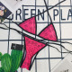 Red Fashion Sexy Letter Frenulum Swimwears
