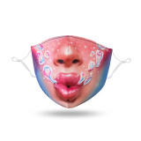 Colorful Fashion Casual Print Face Protection