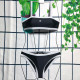 Black Fashion Sexy Solid Patchwork Swimwears