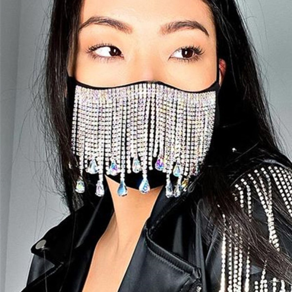 Black Fashion Casual Print Face Protection