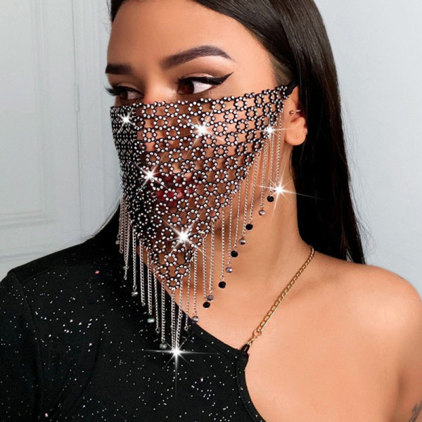 Black Fashion Casual Print Face Protection