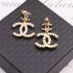 Gold Fashion Elegant Patchwork Pearl Earrings