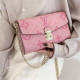 Pink Fashion Street Print Patchwork Bags