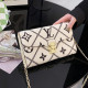 White Fashion Street Print Patchwork Bags