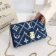 Green Fashion Street Print Patchwork Bags