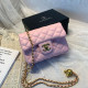 Pink Fashion Casual Solid Chains Bags