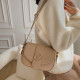 Pink Fashion Street Solid Letter Bags