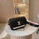 Black Fashion Street Solid Chains Bags
