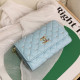 Blue Fashion Street Solid Chains Hot Drill Bags