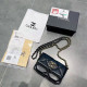 Black Fashion Casual Plaid Chains Bags