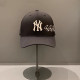 Black Fashion Street Letter Embroidered Hat