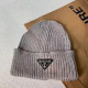 Grey Fashion Casual Solid Patchwork Hat