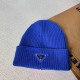 Royal Blue Fashion Casual Solid Patchwork Hat