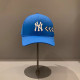 Blue Fashion Street Letter Embroidered Hat