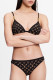 Black Fashion Sexy Print Patchwork Swimwears