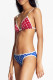 Red Fashion Sexy Print Patchwork Swimwears