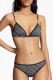 Grey Fashion Sexy Print Patchwork Swimwears