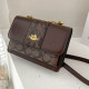 Brownness Fashion Casual Patchwork Chains Bags