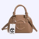 Khaki Fashion Street Solid Patchwork Bags