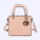 Pink Fashion Street Solid Letter Bags