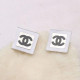 Silver Fashion Simplicity Letter Patchwork Earrings