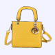 Yellow Fashion Street Solid Letter Bags
