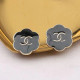 Black Fashion Simplicity Solid Letter Earrings