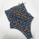 Colour Fashion Sexy Letter Patchwork Swimwears