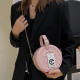 Pink Fashion Street Solid Chains Bags