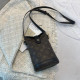 Black Fashion Street Print Patchwork Bags