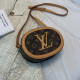 Yellow Fashion Street Print Patchwork Bags