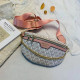 Pink Fashion Street Print Patchwork Bags