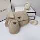 Khaki Fashion Simplicity Letter Patchwork Bags