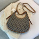 Blue Fashion Street Print Patchwork Bags