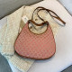 Pink Fashion Street Print Patchwork Bags