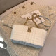 White Fashion Street Letter Chains Bags