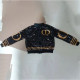Gold Fashion Street Letter Sequins Outerwear