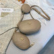 Khaki Fashion Street Solid Patchwork Bags
