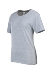 Grey Fashion Street Print Patchwork Letter O Neck T-Shirts