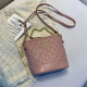 Pink Fashion Street Solid Letter Bags