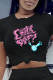 Black Fashion Casual Print Patchwork Letter O Neck T-Shirts