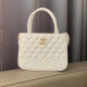 White Fashion Casual Solid Letter Bags