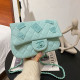Green Fashion Simplicity Solid Patchwork Bags