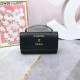Black Fashion Simplicity Solid Letter Bags